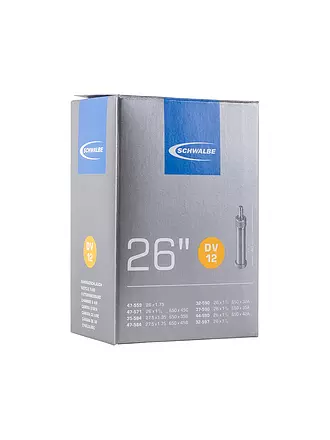 SCHWALBE | Fahrradschlauch Nr.12 DV40 (26"/27.5") | 